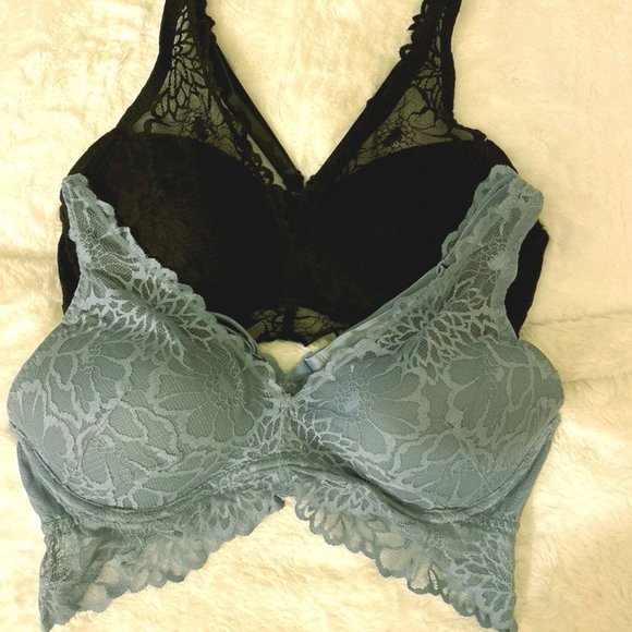 #VICTORIA SECRET PINK# LARGE SPORT LACEY BRAS#❤️❤️ - Picture 1 of 6